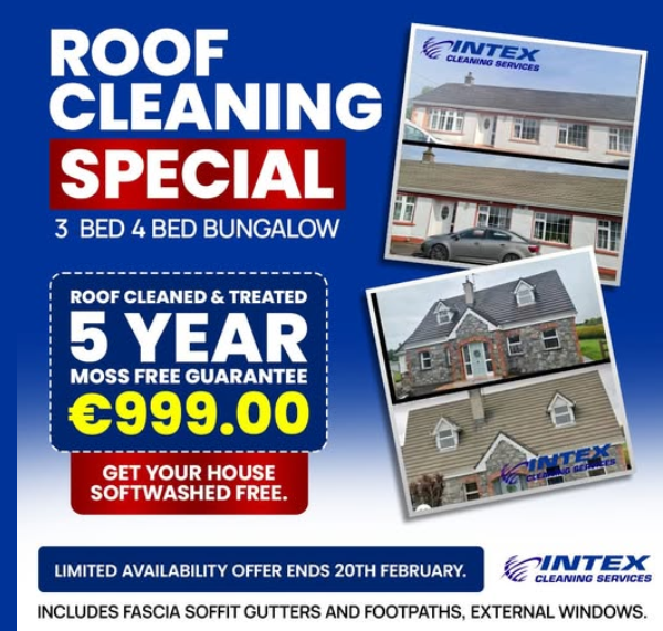 Expired roof cleaning special